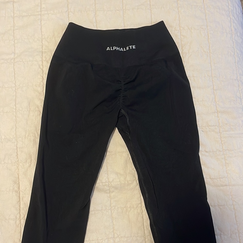 ALPAHALETE Black Amplify Legging